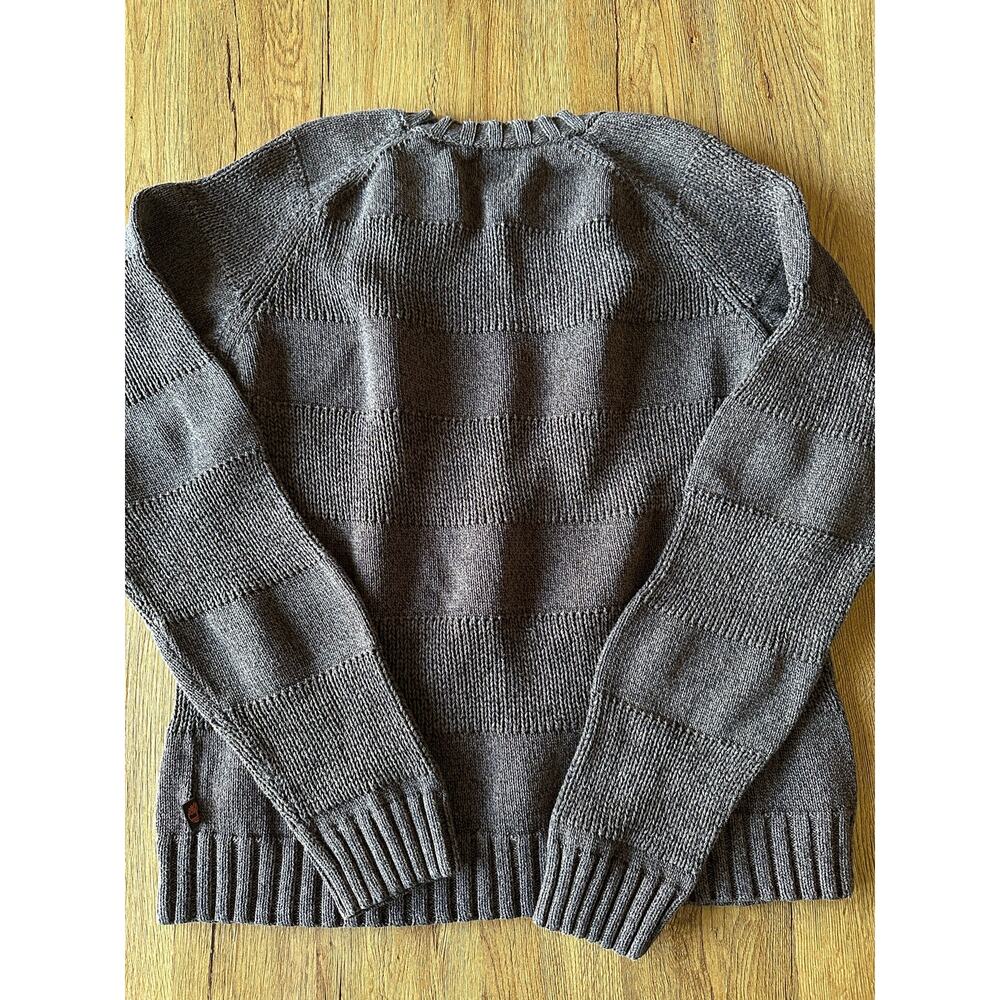 Timberland Vtg Men's Brown Chunky Knit Sweater Size Medium - Picture 5 of 5